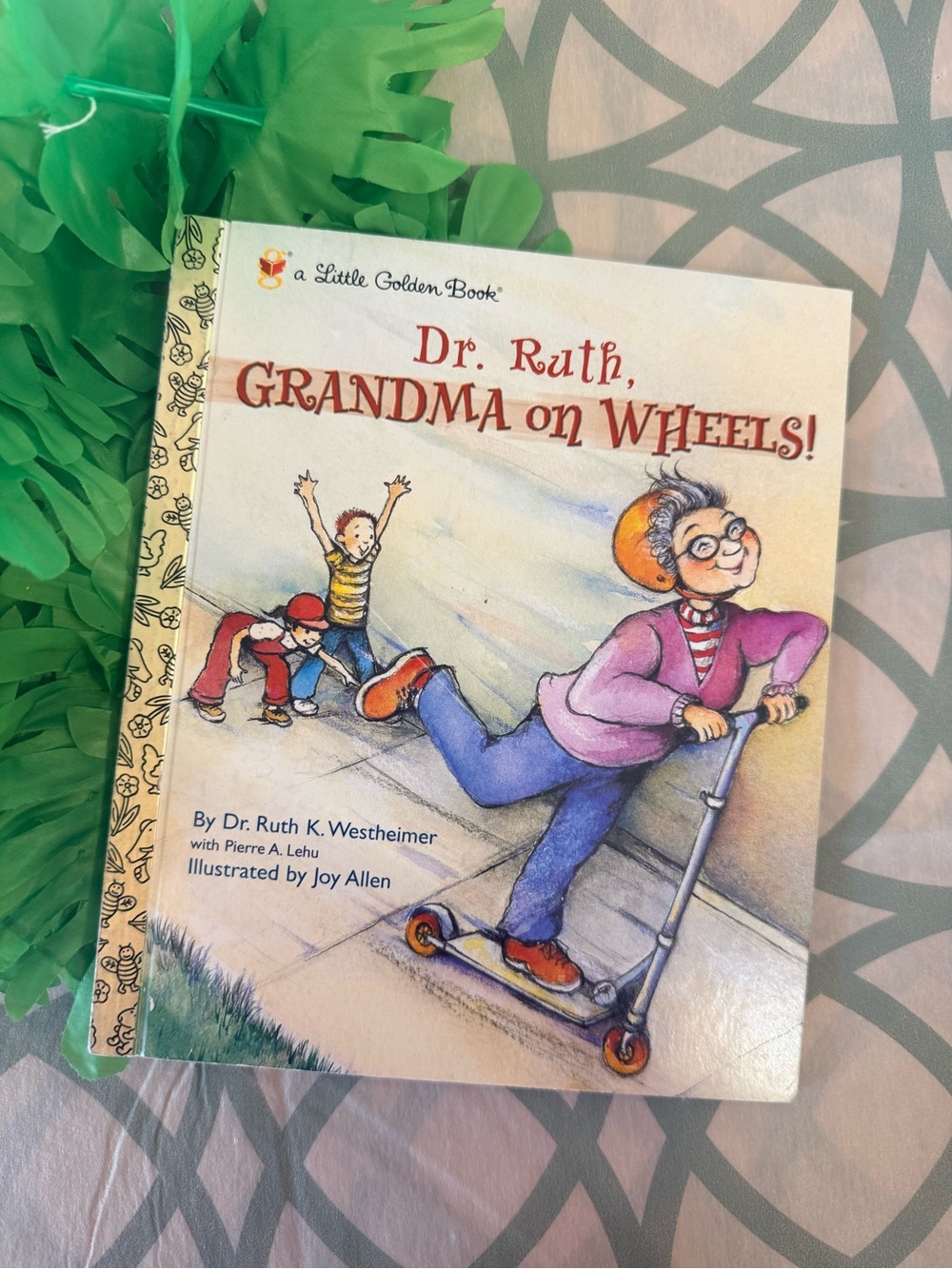 10/$25 • A Little Golden Book Dr.Ruth, Grandma On Wheels!